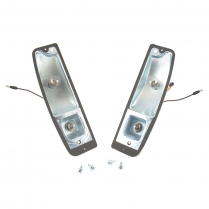 Taillight Housings Kit - 1964-72 Ford Truck, 1967-77 Ford Bronco