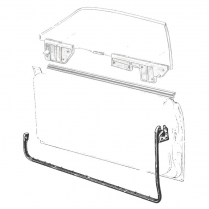 Door Seal Set - Hardtop, Convertible & Ranchero - 1968-69 Ford Fairlane Torino
