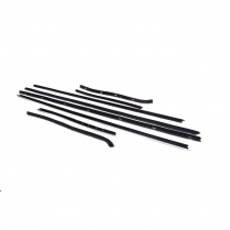 Door & Quarter Window Glass Anti-Rattler Kit - 2 Door Hardtop, Convertible & Ranchero - 1968-69 Ford Fairlane
