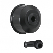 Oil Filler/Breather Cap - Twist On - Black - 1965-70 Ford Truck, 1966-77 Ford Bronco, 1967-70 Ford Car