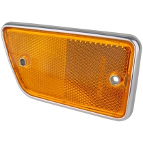Front Fender Amber Reflector - RH - 1968-69 Ford Bronco, 1969-Ford Econoline