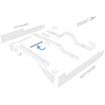 Rear Seat Mount Strap - Right - 1968-77 Ford Bronco