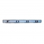Tailgate Outside Finish Panel - Black on Silver - 1968-70 Ford Truck