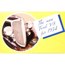 Sales Brochure - 1934 Ford Car
