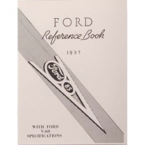 Book - Owners Manual - 1937 Ford Car  
