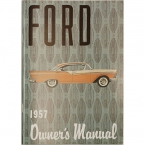 Book - Owners Manual - 1957 Ford Car  
