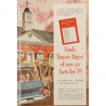 NOS** BUYERS DIGEST NEW CAR FA - 1959 Ford Car  