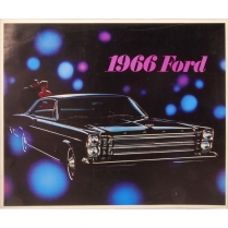 Sales Brochure - Galaxie - 1966 Ford Car