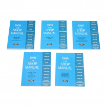 Book Manual - Shop Manual - 1969 Ford Car  