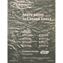 Silver Eagle Parts Book - 1962-65 Cushman Silver Eagle Scooter