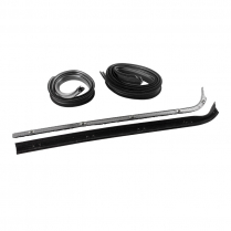 Door Glass Anti-Rattler Kit - 1971-72 Ford Truck    