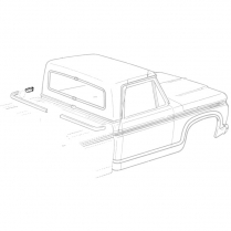 Cab Belt Moulding End - 1973-77 Ford Truck