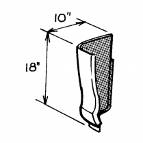 Rear Cab Corner Repair Panel - Right - 1973-79 Ford Truck