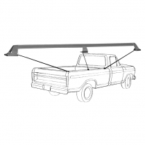 Styleside Bed Top Rail Kit - 8 Foot Bed - 1973-96 Ford Truck