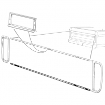Tailgate Molding - Lower - 1973-79 Ford Truck