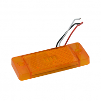 Front Fender Side Marker Lamp - Amber - Right or Left - LED - 1970-77 Bronco