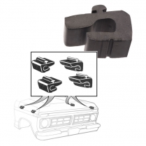 Hood Side Bumper - 1976-79 Ford Truck