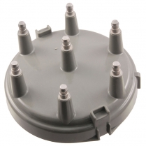 Distributor Cap - 6 cylinder - Grey - 1977-86 Ford Truck    