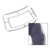 Chrome Plastic Flexible Molding - 15' Roll - 1977-79 Ford Truck, 1978-79 Bronco