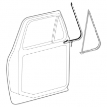 Vent Window Frame - 1978-79 Ford Truck, 1978-79 Ford Bronco