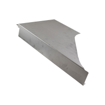 Gas Tank Pipe Filler Panel - Front - 1977 Ford Bronco