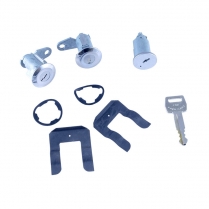Ignition and Door Lock Cylinder Set - 1973-78 Ford Truck, 1978 Ford Bronco, 1965-69 Ford Car