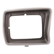 Headlight Door - Right - Argent - Rectangular Headlamp - 1978-79 Ford Truck, 1978-79 Ford Bronco