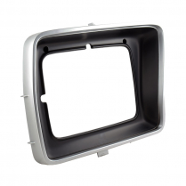 Headlight Door - RH - Argent - Rectangular Headlamp - 1978-79 Ford Truck, 1978-79 Ford Bronco
