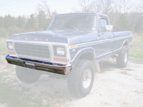 Front Bumper - Chrome - 1978-79 Ford Truck, 1978-79 Ford Bronco