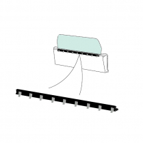 Tailgate Glass Belt Seal - Inner - 1978-96 Ford Bronco