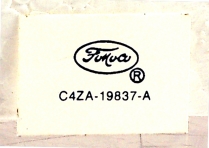 Decal - Air Conditioner - 1964-66 Ford Car  