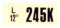 Decal - Engine Code - 289 MT Hi Performance - 1966-67 Ford Car  