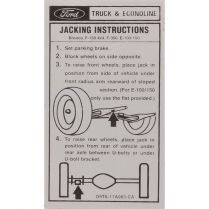 Decal - Jack Instructions