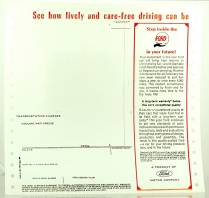 New Vehicle Window Price Sticker - 1966 Ford Car  