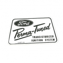63-66 TRANS IGNITION SHIELD DECAL