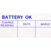 61-63 BATTERY TEST DECAL