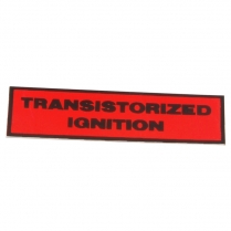 Decal - Distributor - Trasistorized Ignition