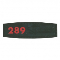 Decal - Valve Cover - 289-4V CID - 1964-66 Ford Fairlane