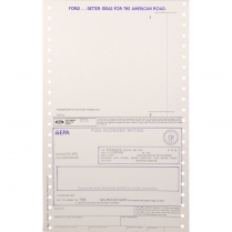 New Vehicle Window Price Sticker - 1979-80 Ford Truck    
