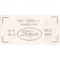 Decal - Generator - 1957 Ford Truck, 1957 Ford Car  