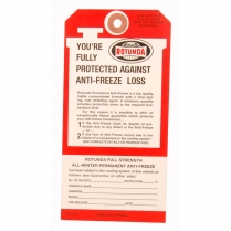 Tag - Rotunda Anti-Freeze - 1964-66 Ford Truck, 1964-67 Ford Car