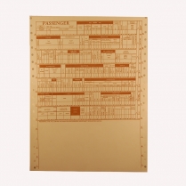 New Car Factory Build Sheet - 1976-77 Ford Car  