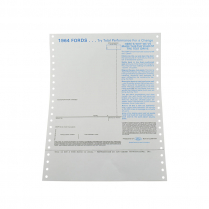 New Vehicle Window Price Sticker - 1964 Ford Car  