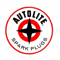 Decal - Autolite Spark Plugs - 6 1/2" Circle - 1960-70 Ford Car  