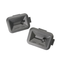 Door Lock Slide Controls - 1 pair - 1980-81 Ford Truck, 1980-81 Ford Bronco