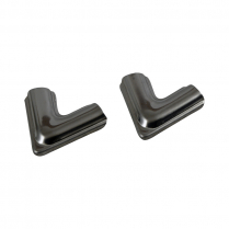 Quarter Window Molding Joint Cover - Lower Rear - 1980-96 Ford Bronco