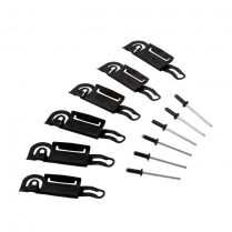 Clips for Windshield Belt Molding - Pack of 6 - 1980-96 Ford Truck, 1980-96 Ford Bronco