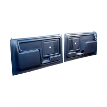 Door Panels - Black - 1980-86 Ford Truck, 1980-86 Ford Bronco