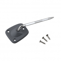 Sun Visor Arm & Bracket - Left Hand - For Cloth Sun Visors - 1987-96 Ford Truck, 1987-96 Ford Bronco