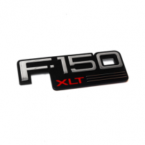 Name Plate - Front Fender - "F-150 XLT" - 1992-96 Ford Truck